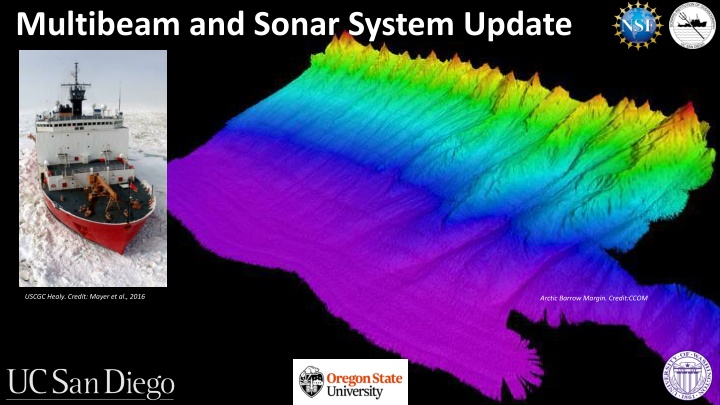 multibeam and sonar system update