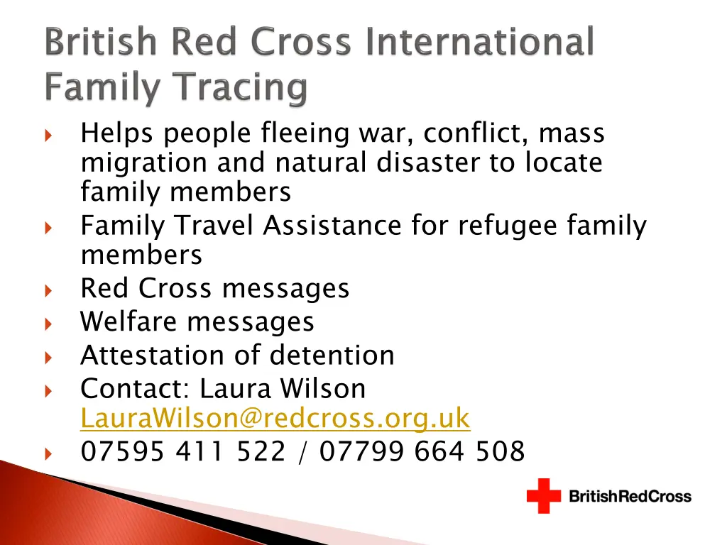 helps people fleeing war conflict mass migration