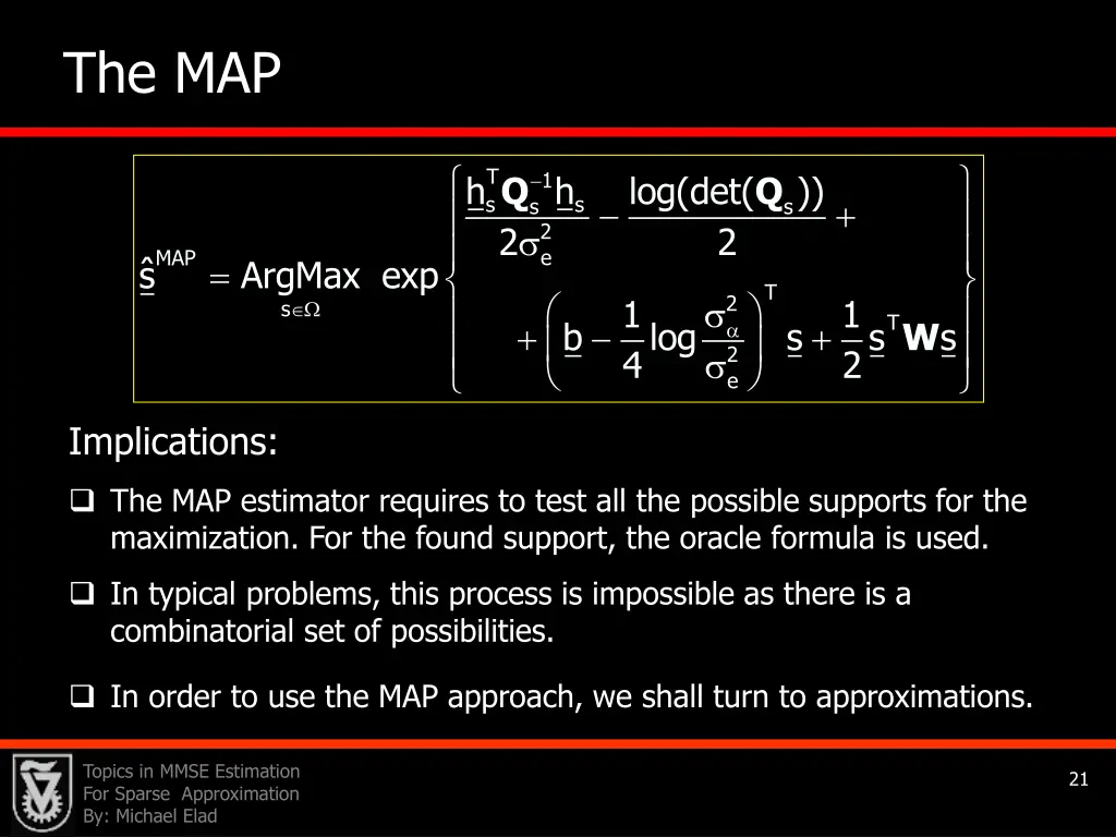 the map