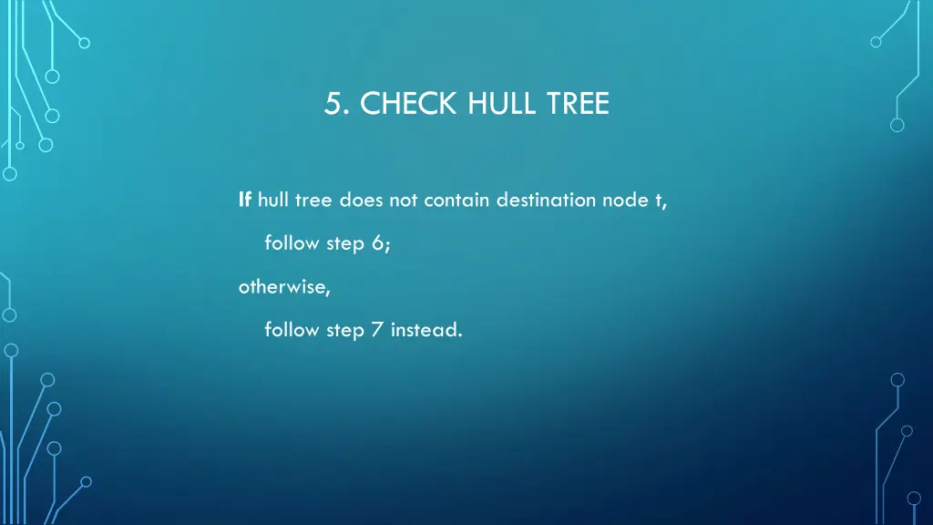 5 check hull tree