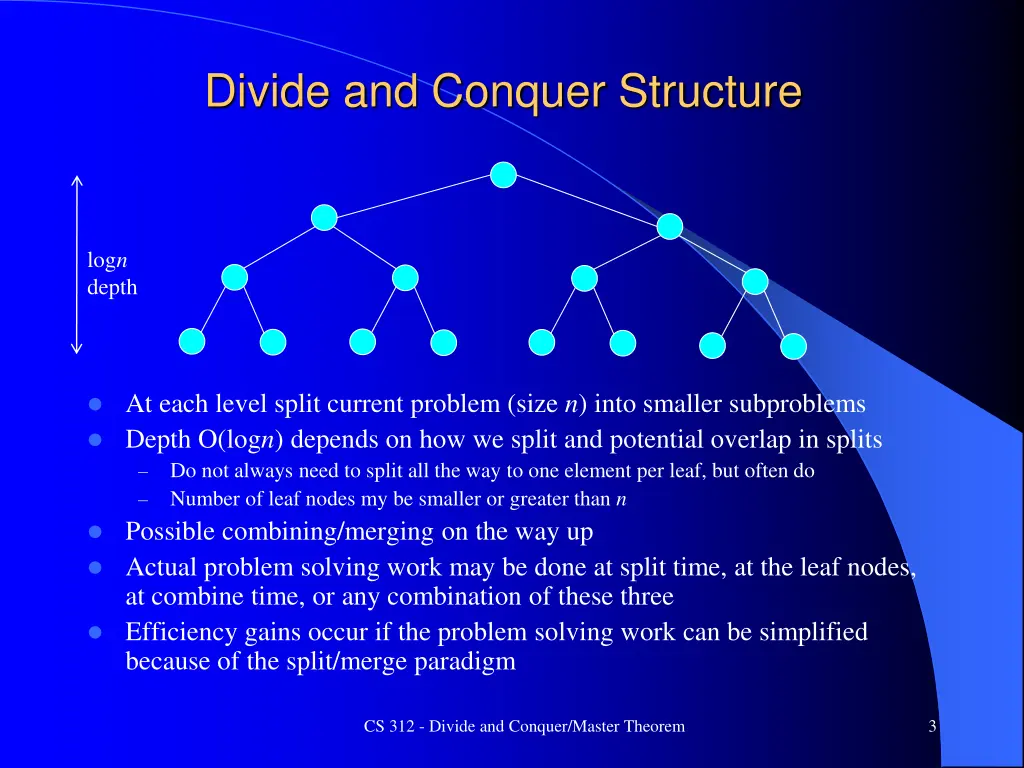 divide and conquer structure