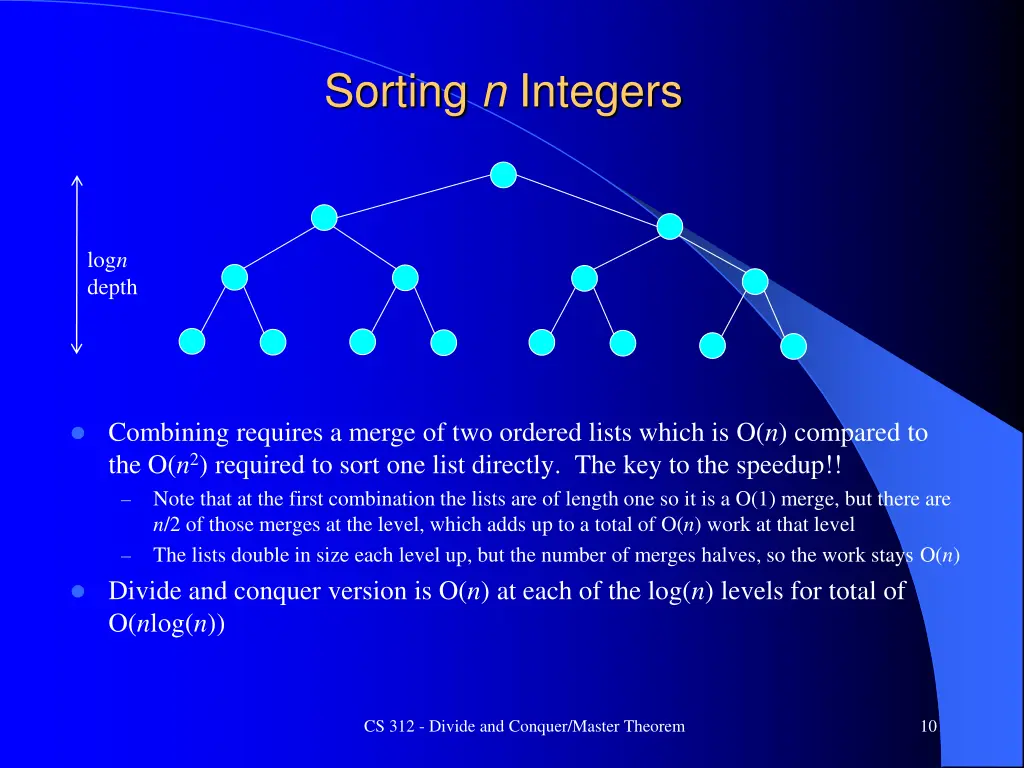 sorting n integers 2