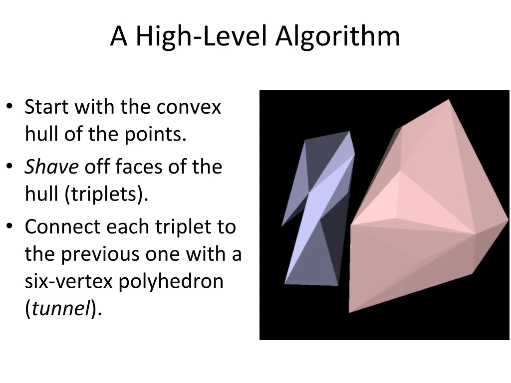 a high level algorithm 2