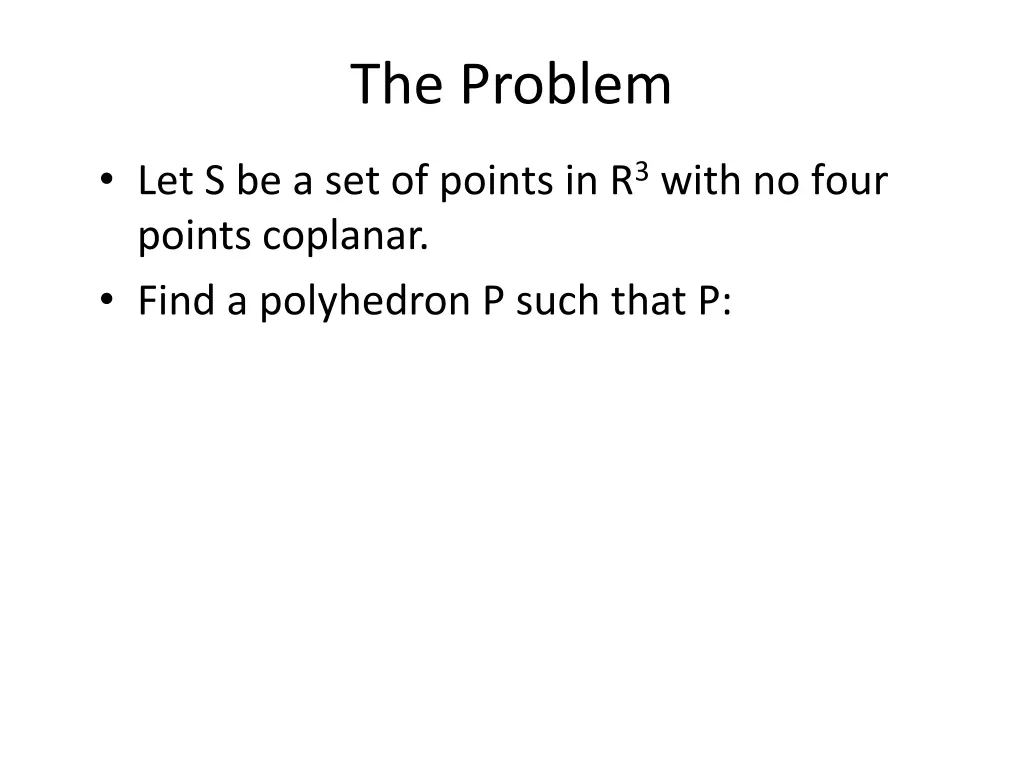 the problem 1