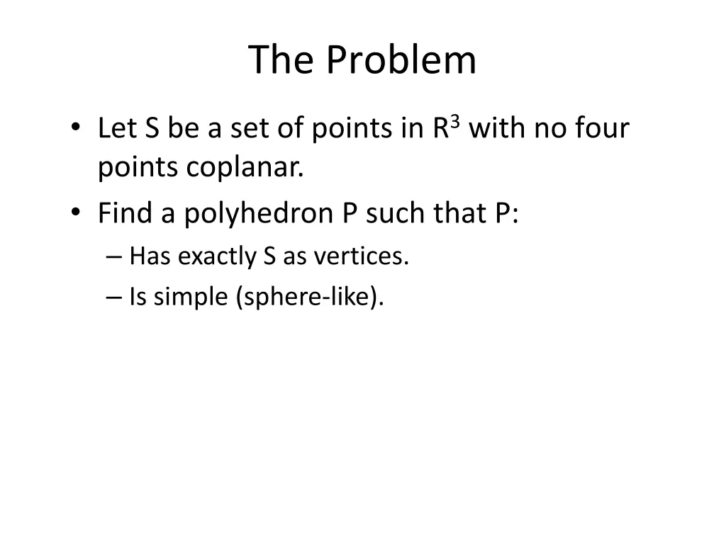 the problem 3