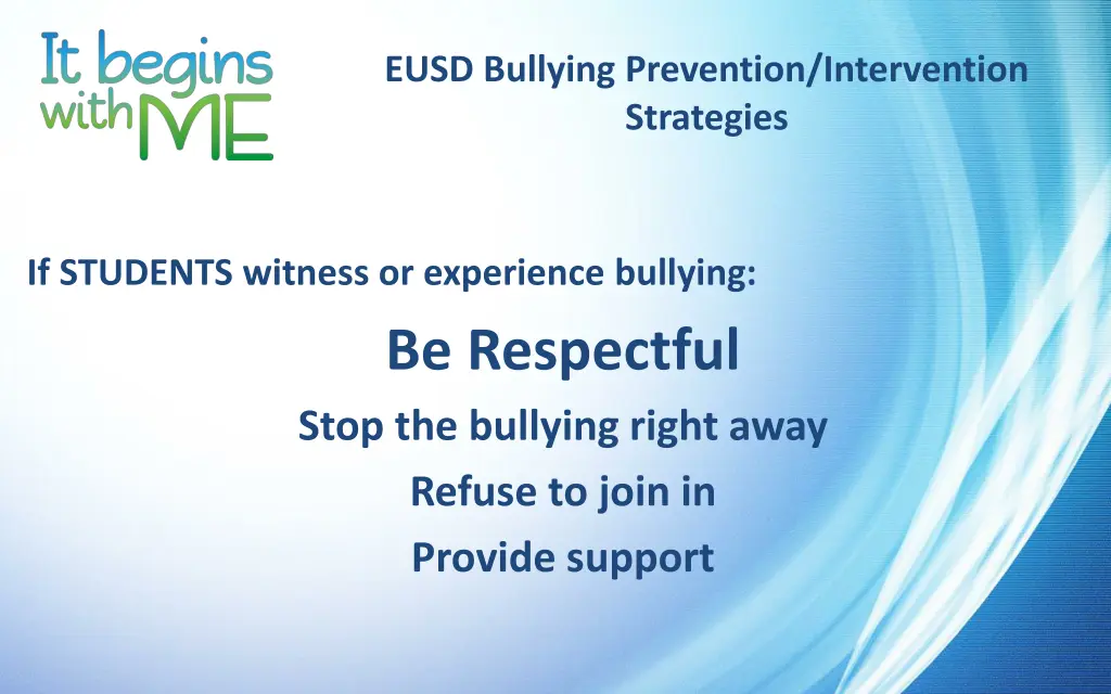 eusd bullying prevention intervention strategies 3