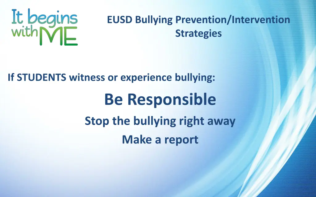 eusd bullying prevention intervention strategies 4