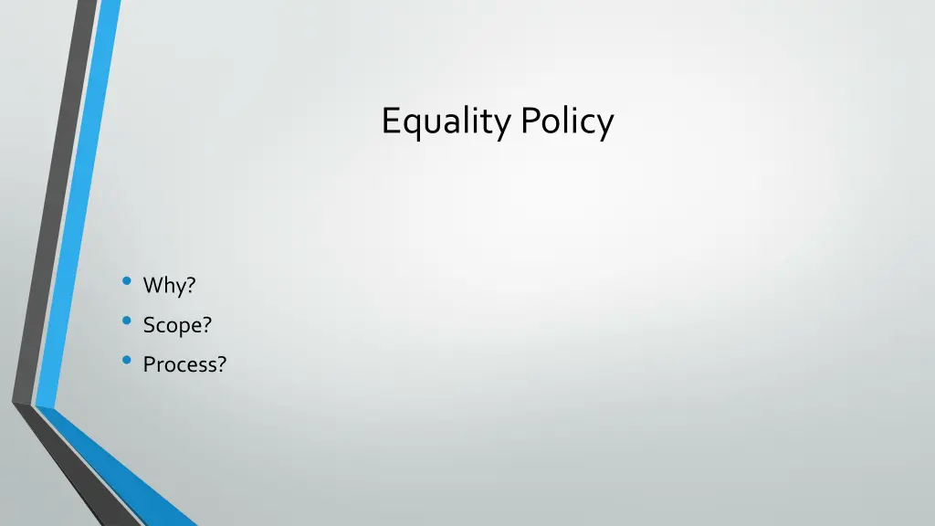 equality policy