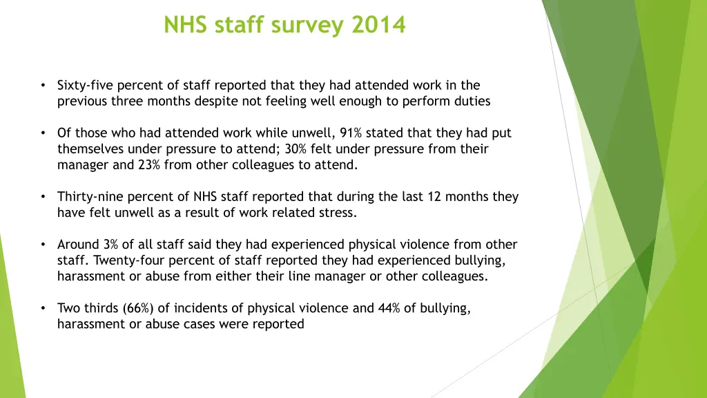 nhs staff survey 2014