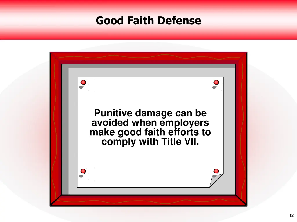 good faith defense