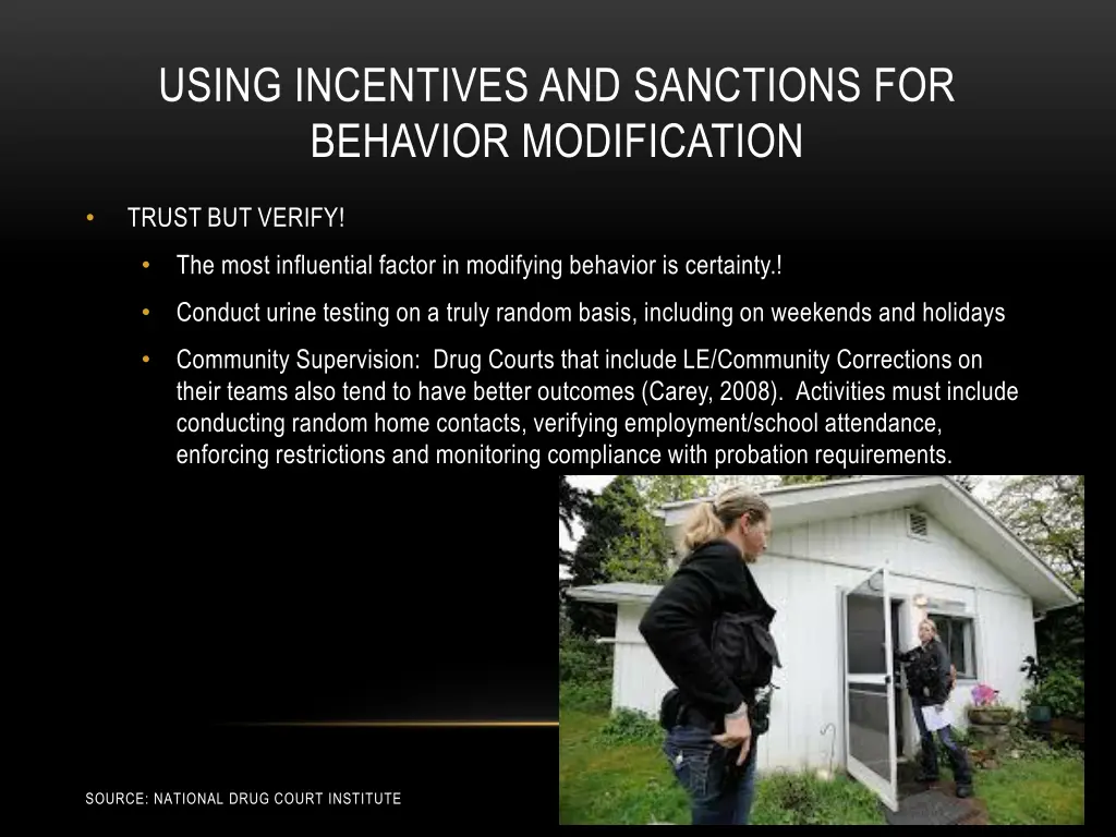 using incentives and sanctions for behavior 1