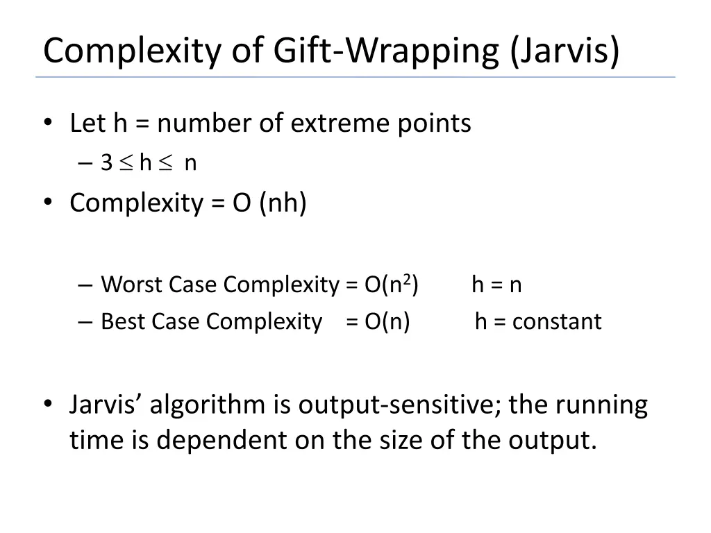 complexity of gift wrapping jarvis