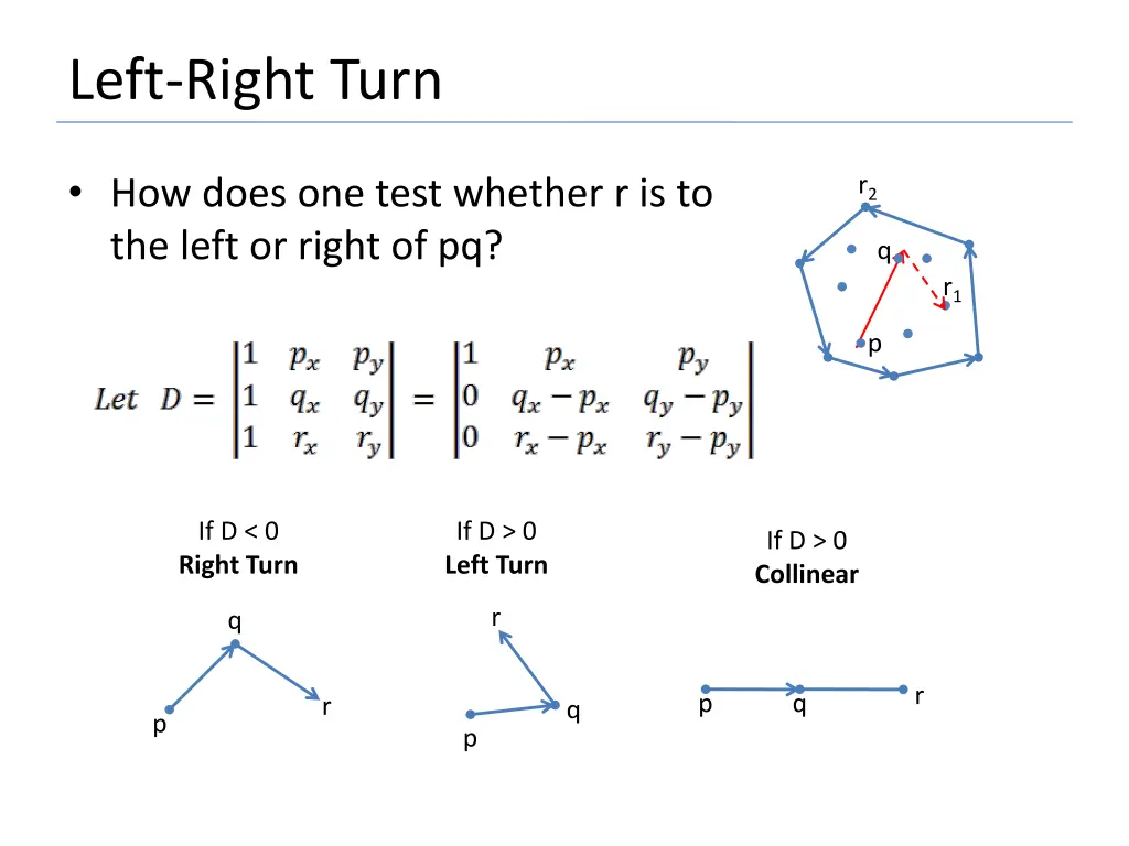 left right turn