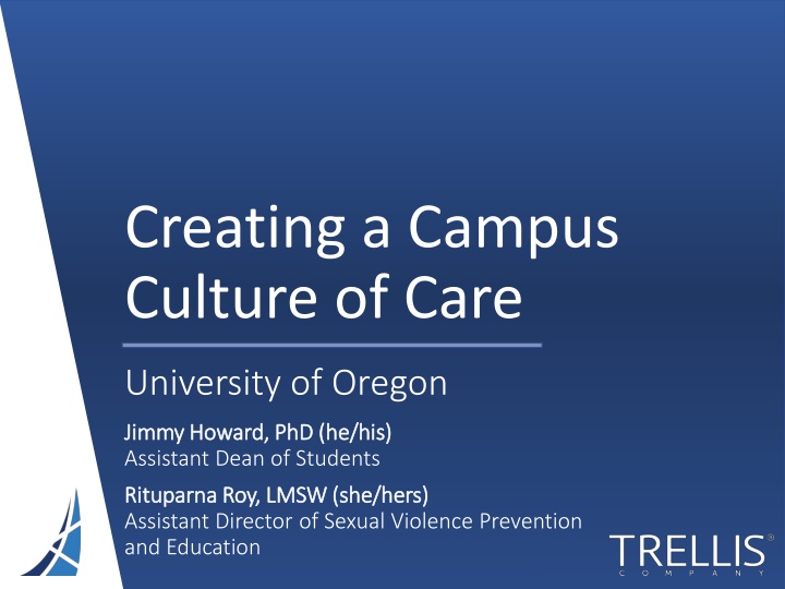 creating a campus culture of care