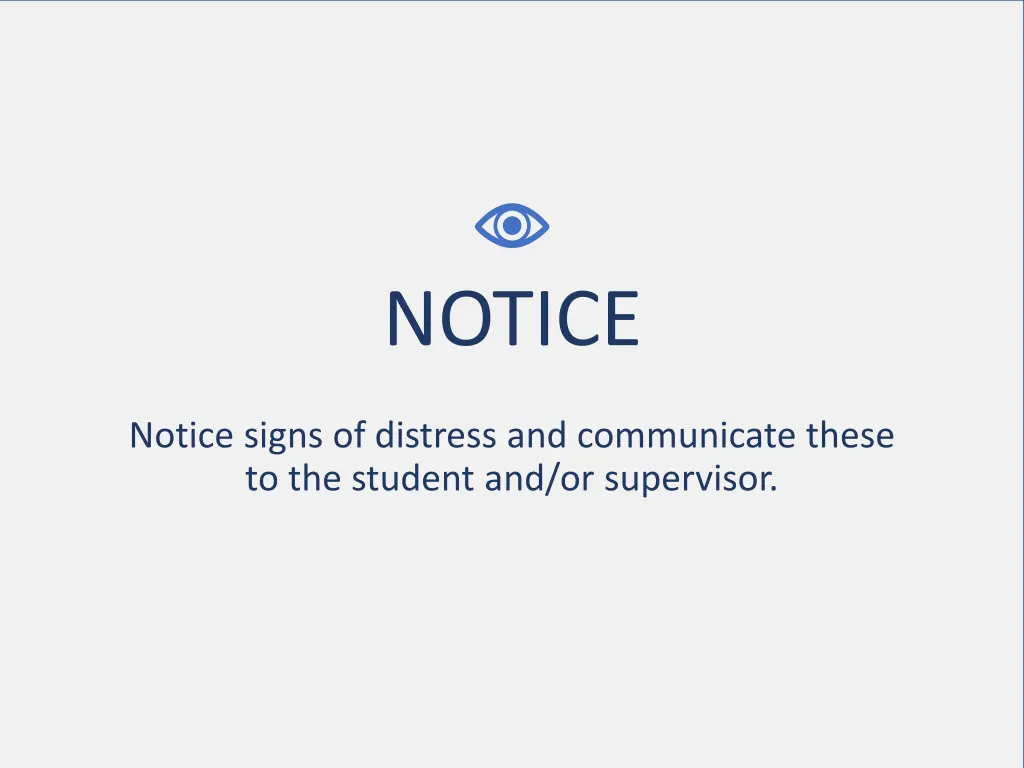 notice