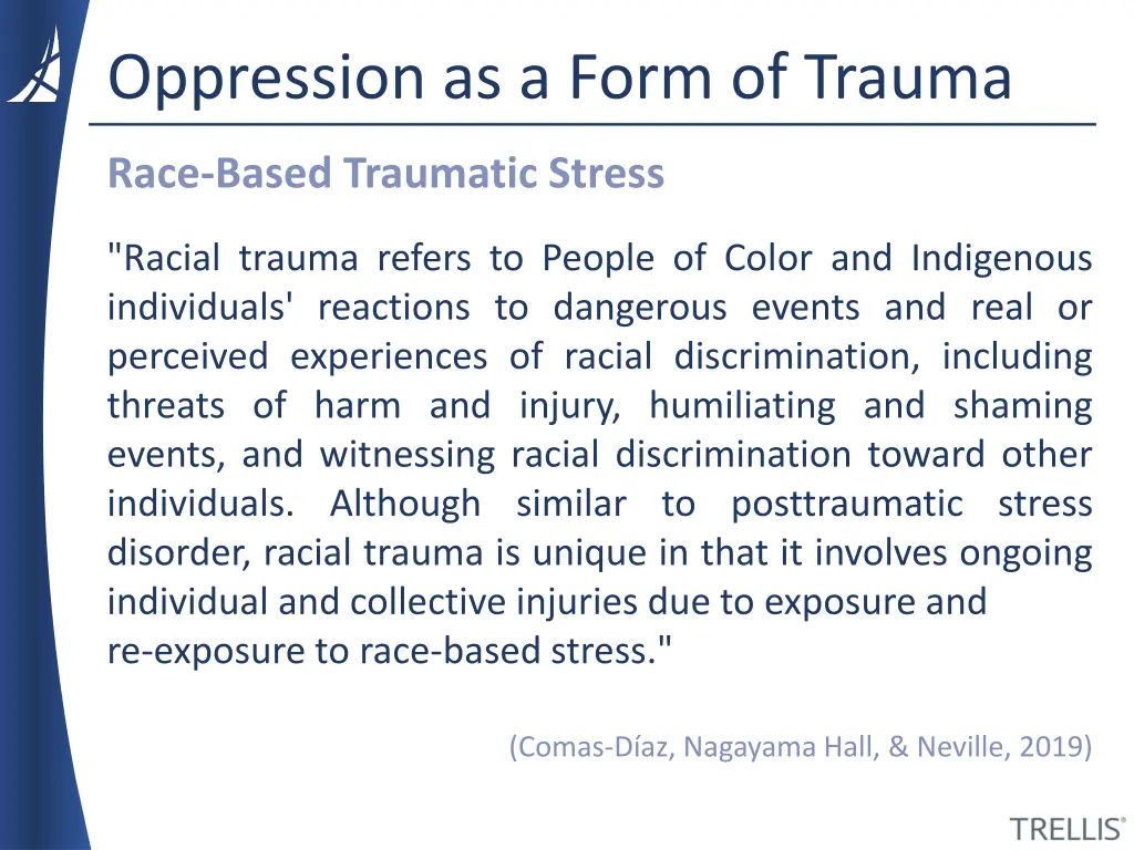 oppression as a form of trauma 1