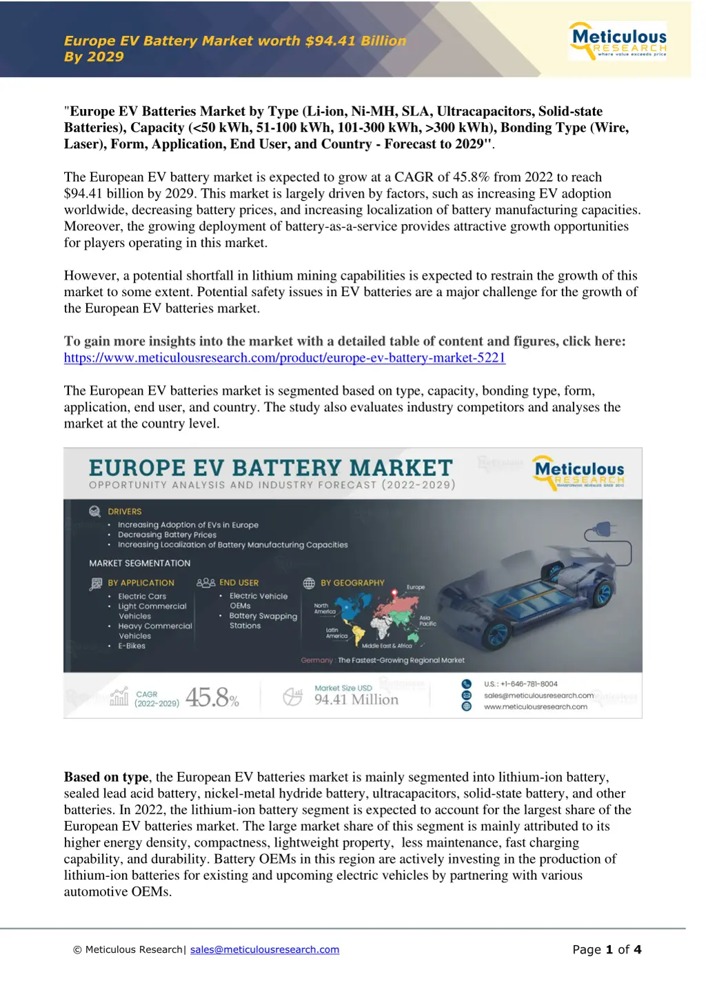 europe ev battery market worth 94 41 billion 1
