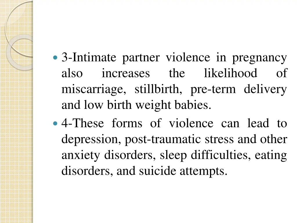 3 intimate partner violence in pregnancy also