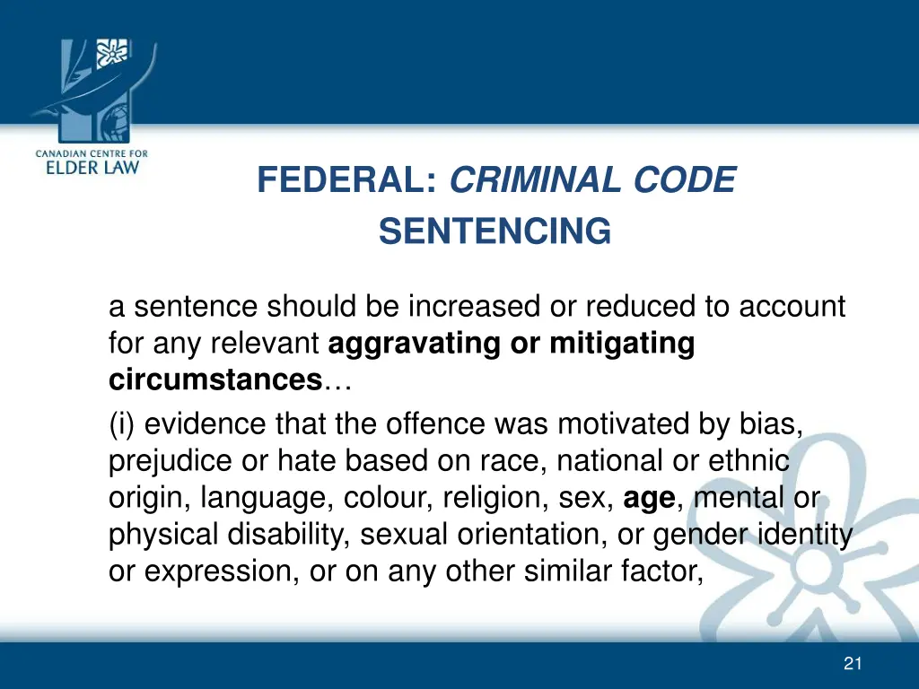 federal criminal code sentencing