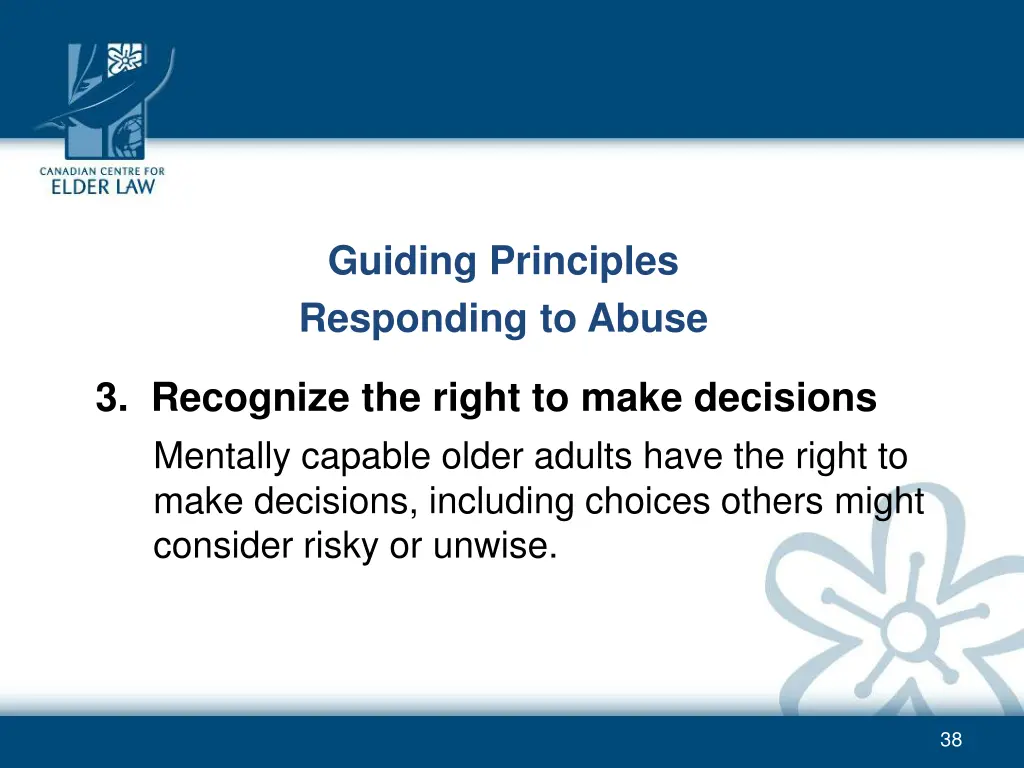 guiding principles responding to abuse 2