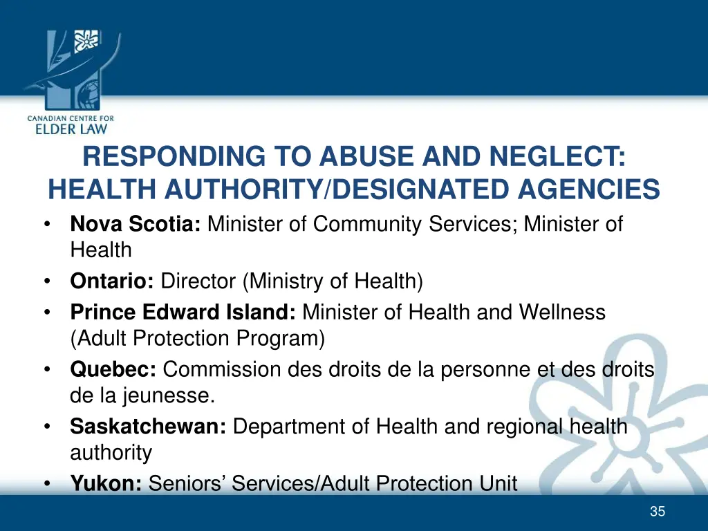 responding to abuse and neglect health authority