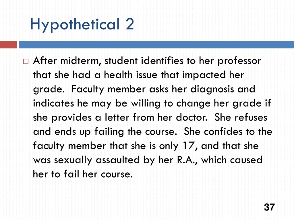 hypothetical 2