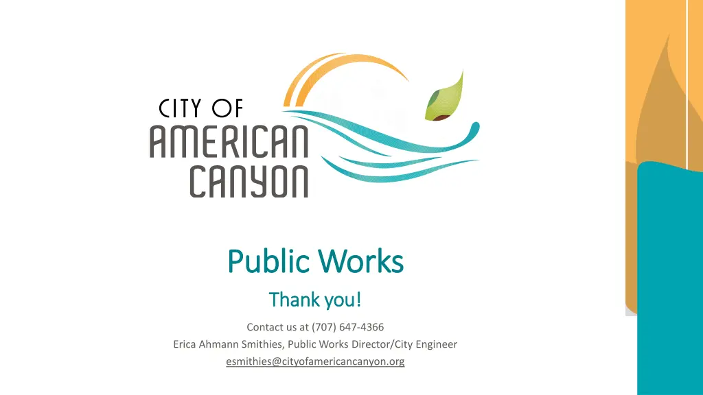 public works public works thank you thank you