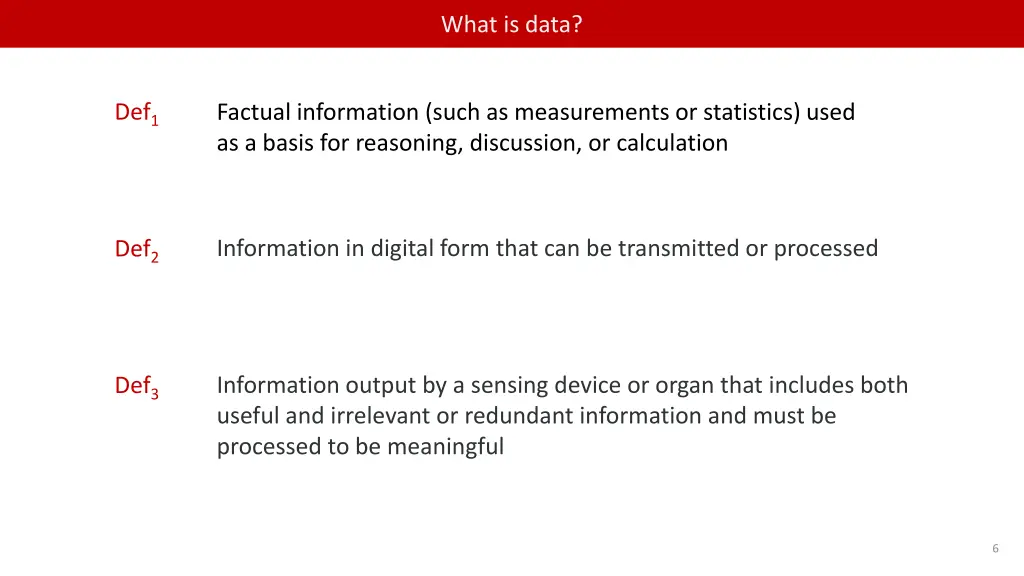 what is data 1