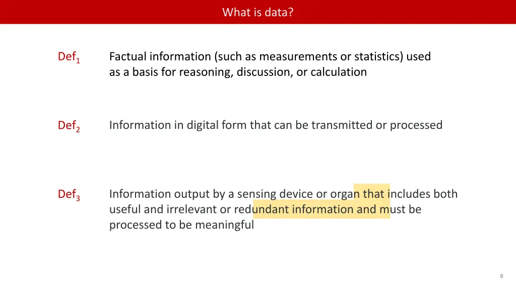 what is data 3