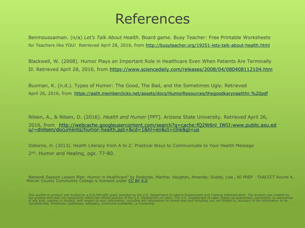 references