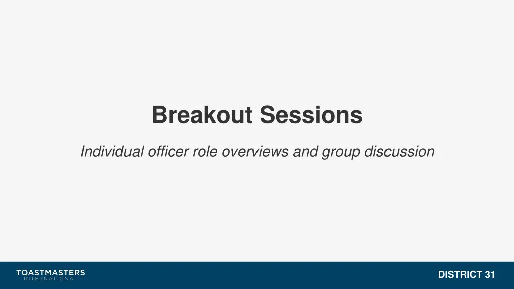 breakout sessions 1