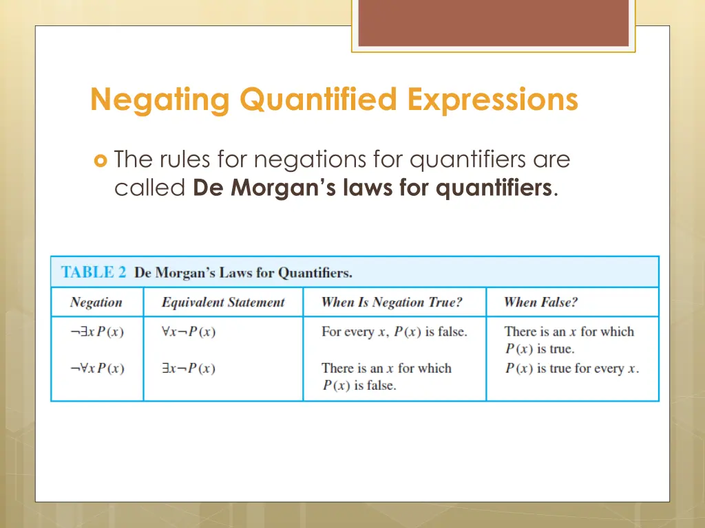 negating quantified expressions 2