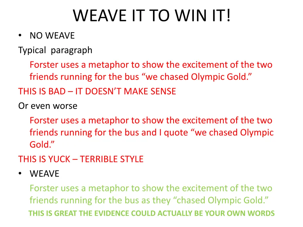 weave it to win it no weave typical paragraph