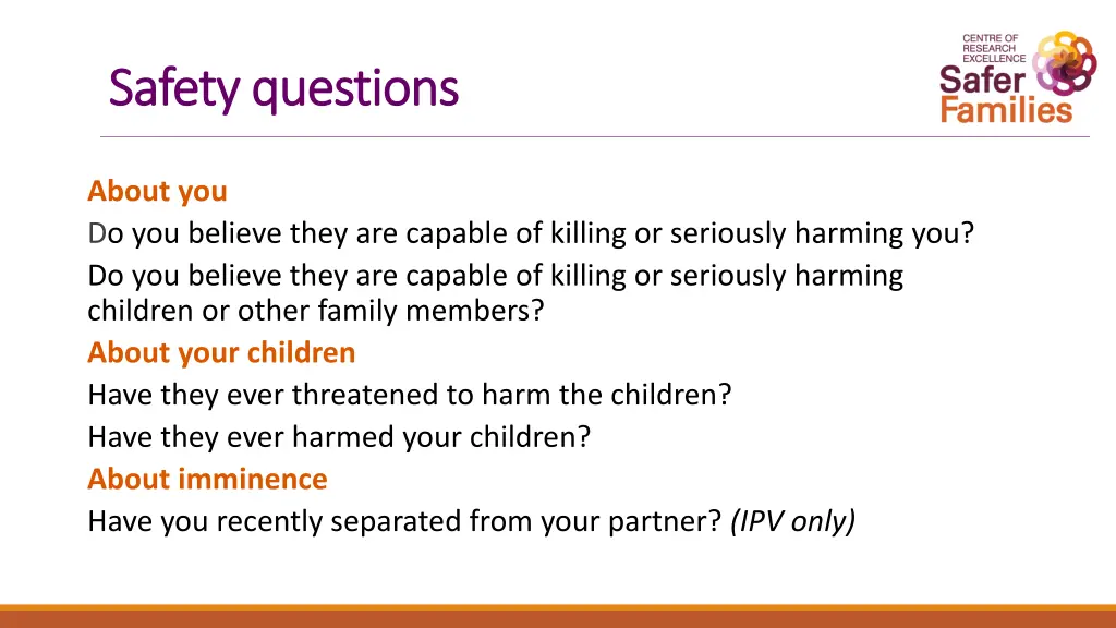 safety questions safety questions 1