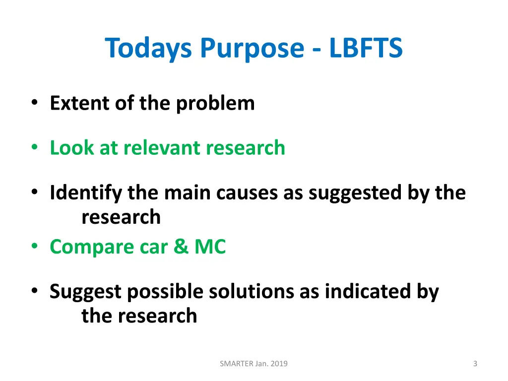 todays purpose lbfts