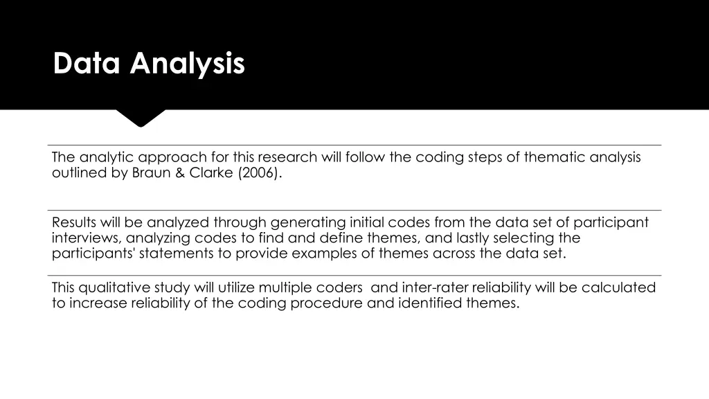 data analysis