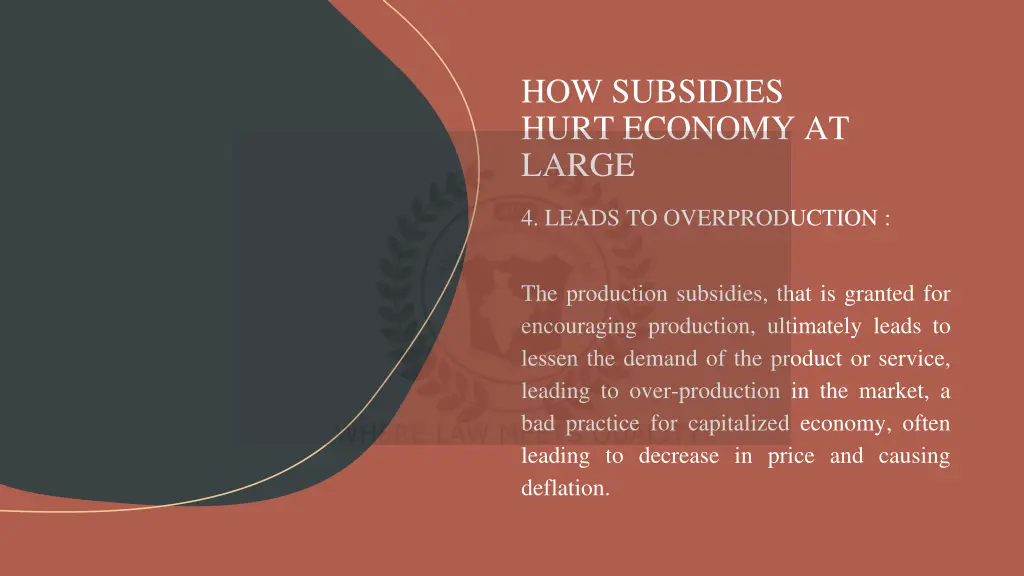 how subsidies hurt economy at large 2