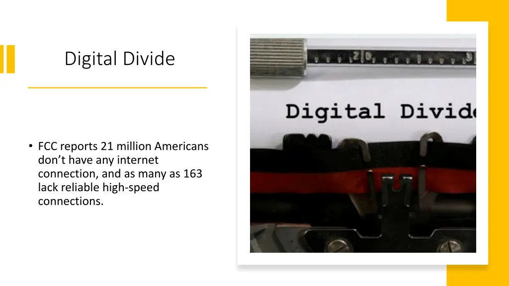 digital divide