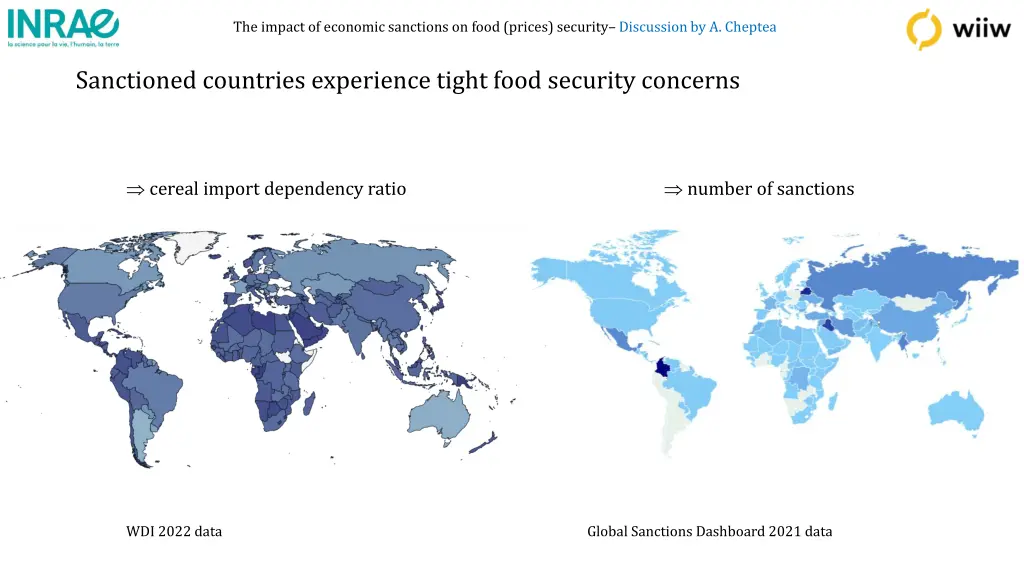 the impact of economic sanctions on food prices 7