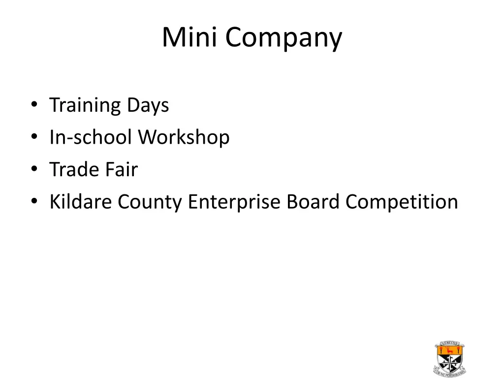 mini company