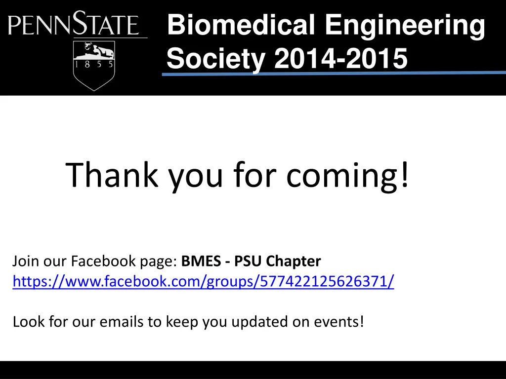 biomedical engineering society 2014 2015 2