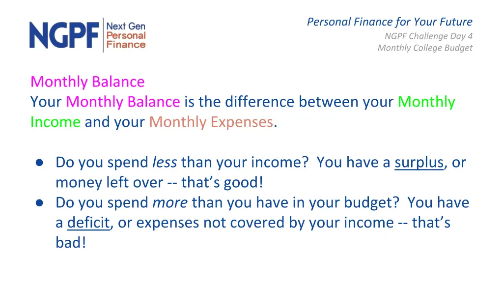 personal finance for your future ngpf challenge 36