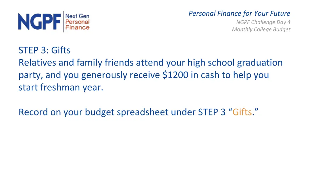 personal finance for your future ngpf challenge 4