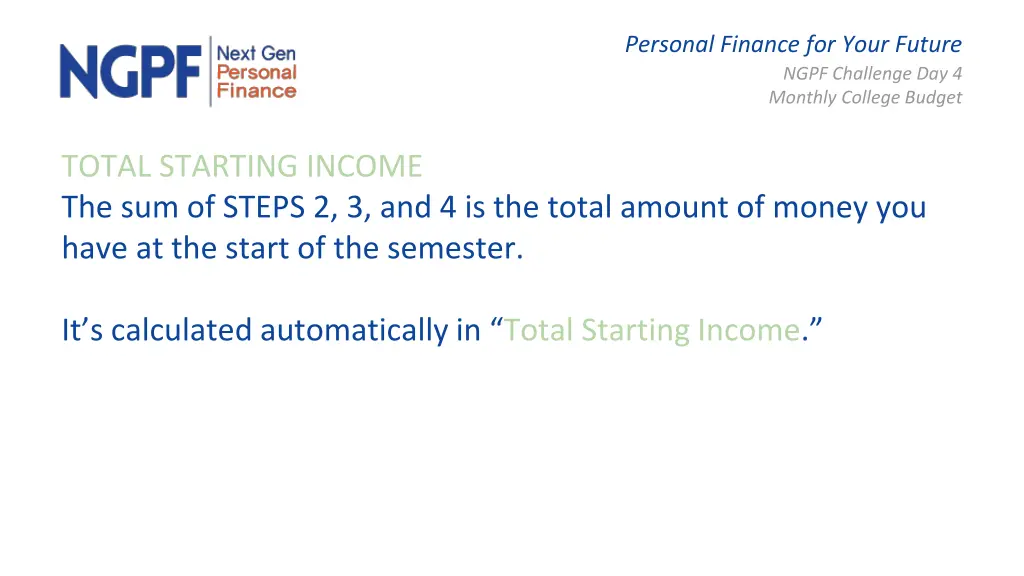 personal finance for your future ngpf challenge 6