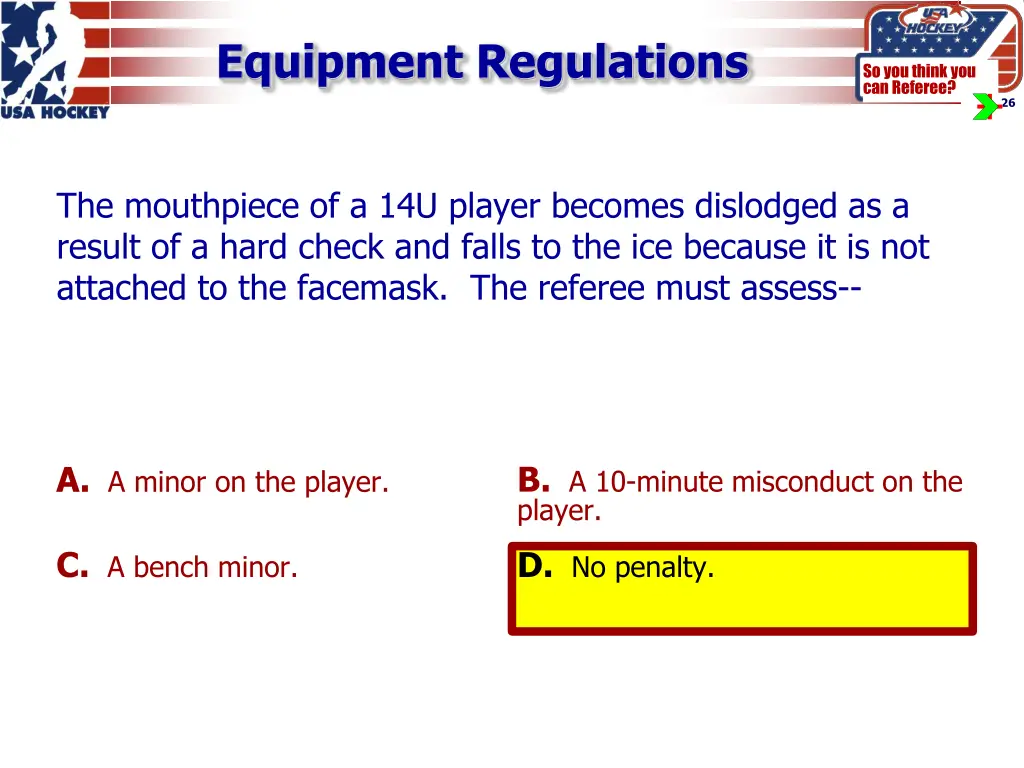 equipment regulations 3