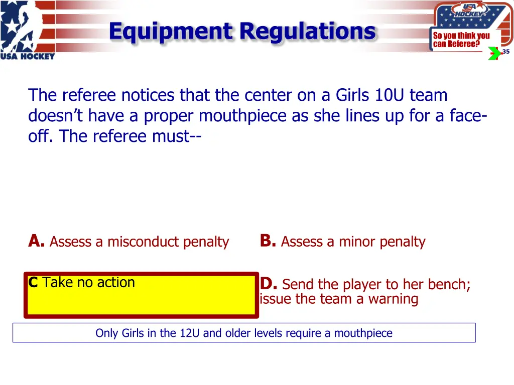 equipment regulations 5