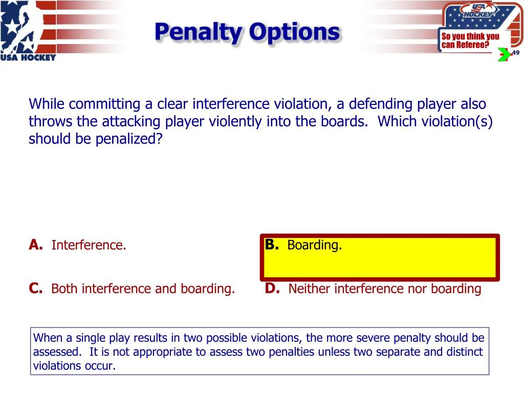 penalty options 6