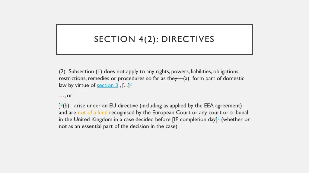 section 4 2 directives