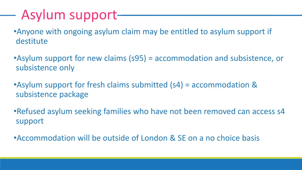 asylum support