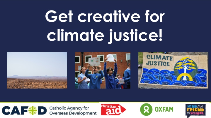 get creative for climate justice